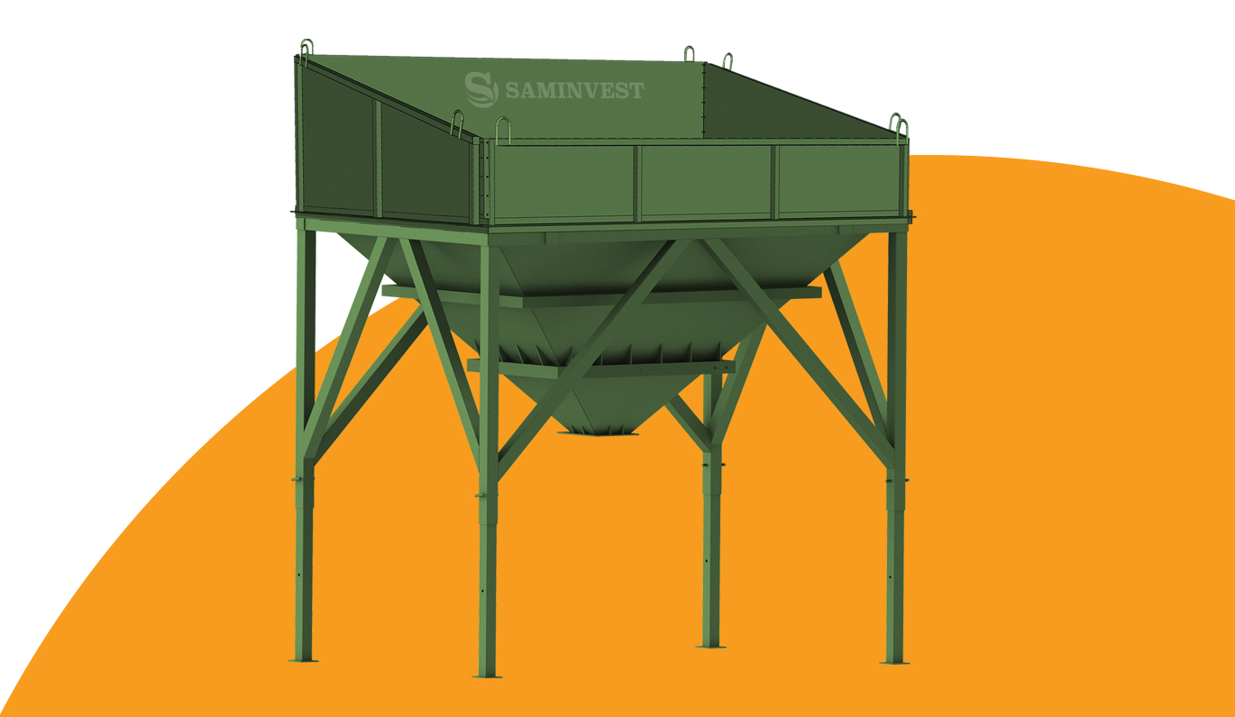 Storage hopper 10 m3